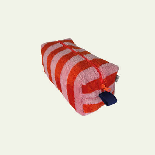 Travel Bag Stripe - Orange