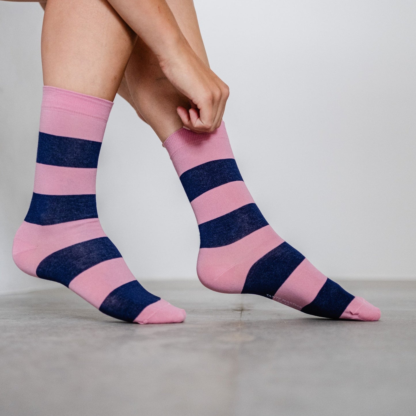 Socken gestreift