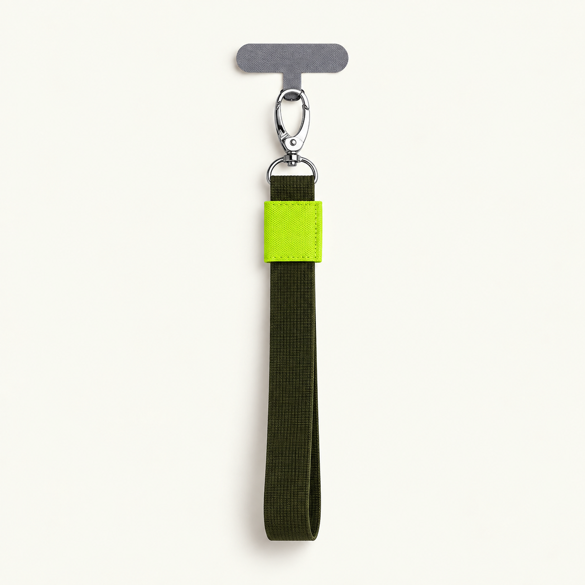 Phone Strap – Oliv | Neongelb