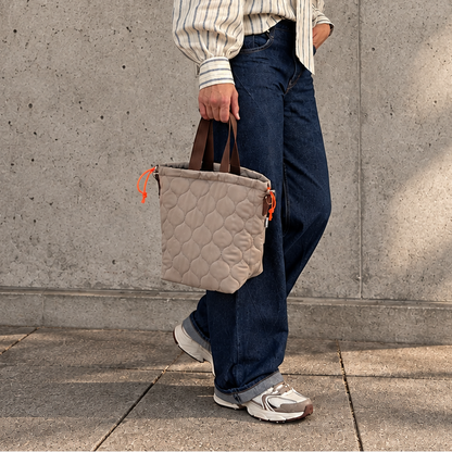 Padded Bag – Sand | Braun