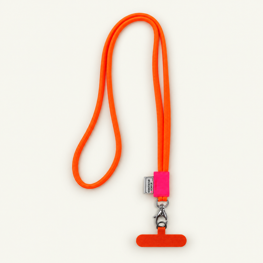 Phone Chain – Orange | Neonpink