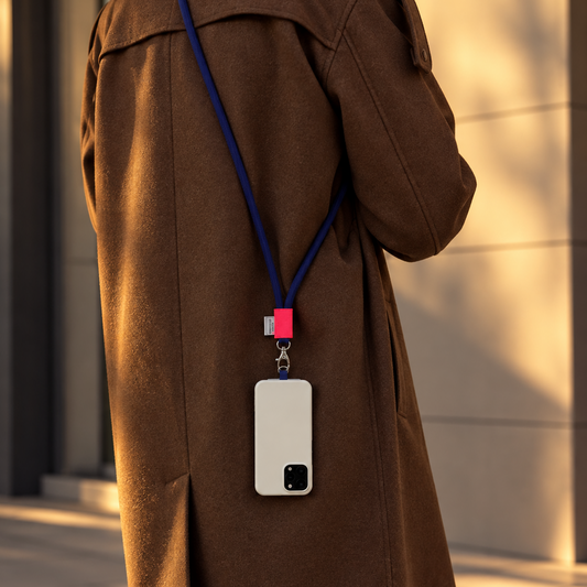 Phone Chain – Blau | Neonpink