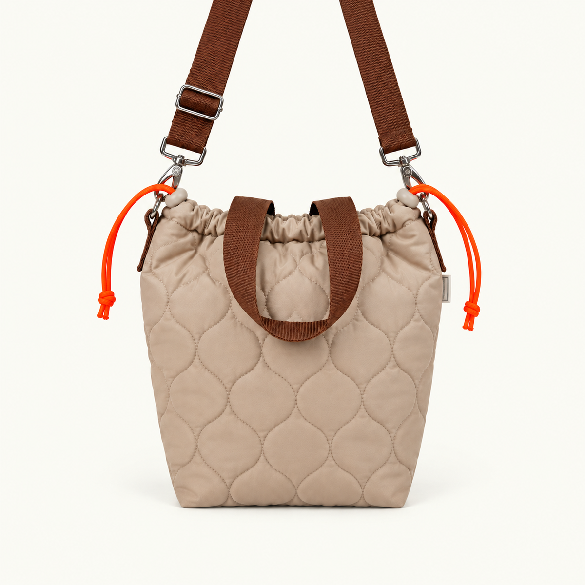 Padded Bag – Sand | Braun