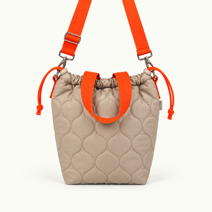 Padded Bag – Sand | Orange