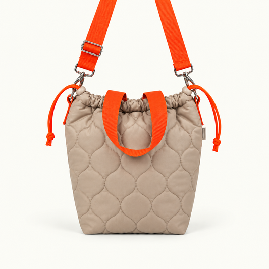 Padded Bag – Sand | Orange