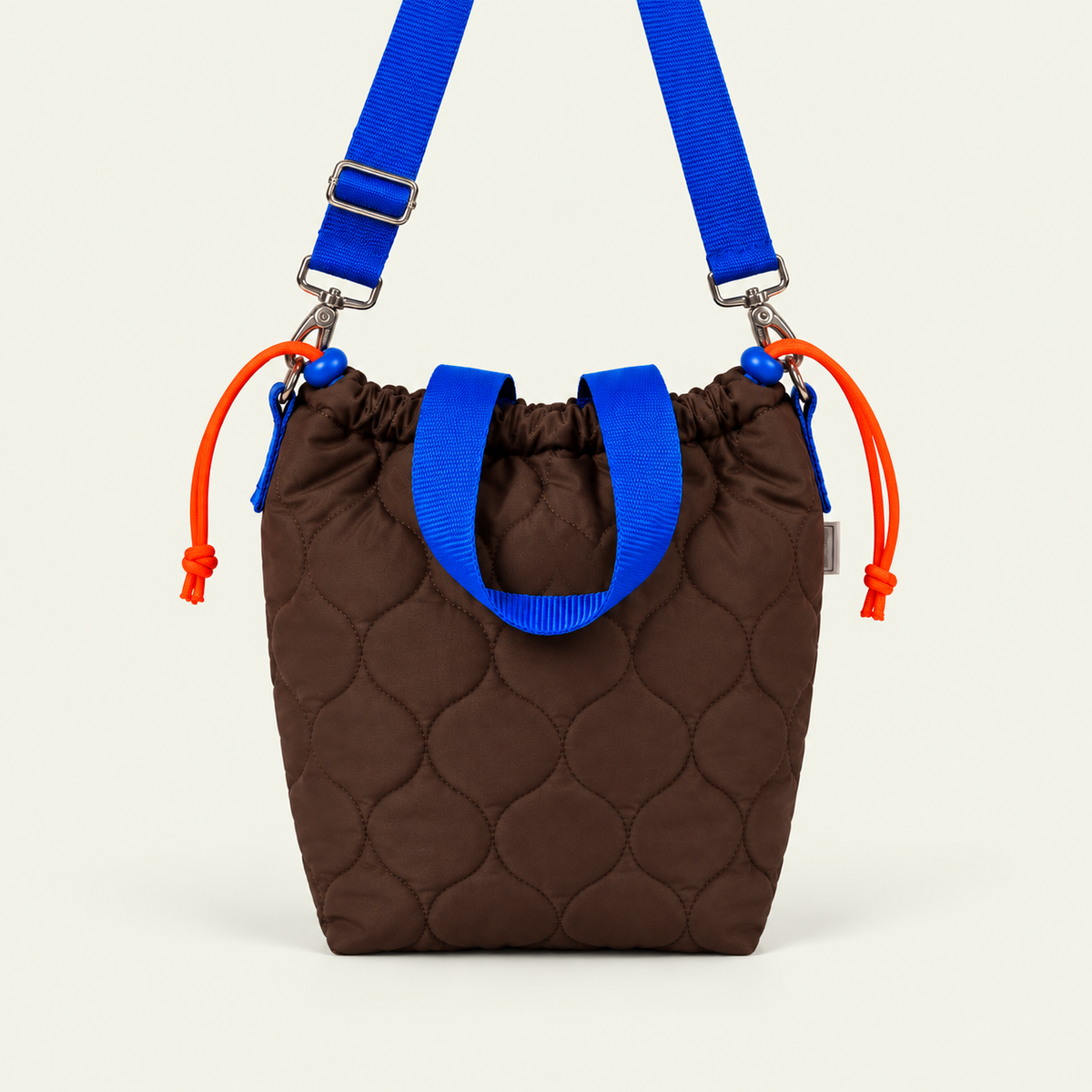 Padded Bag – Braun | Kobalt