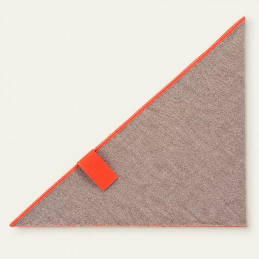 Tuch Dreieck – Sand | Orange