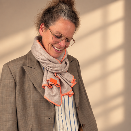 Cozy Scarf - Sand | Orange