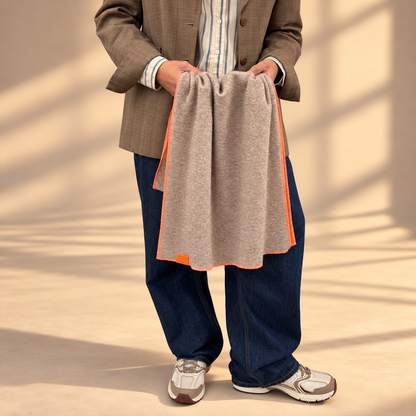 Cozy Scarf - Sand | Orange