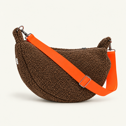 Crossbody Bag Teddy – Braun