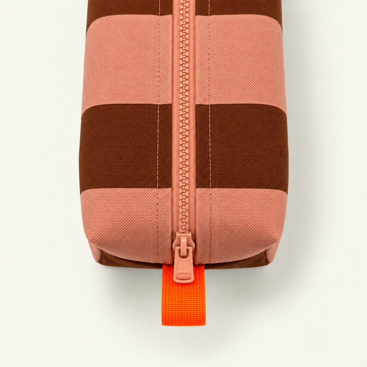 Travel Bag Stripes - Braun