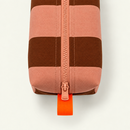 Travel Bag Stripes - Braun