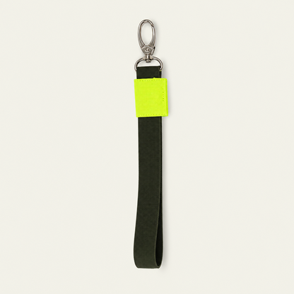 Key Strap - Oliv | Neon Orange