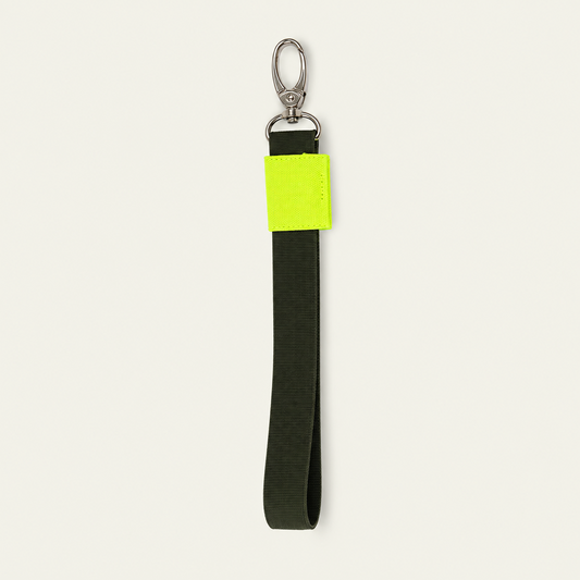 Key Strap - Oliv | Neon Orange