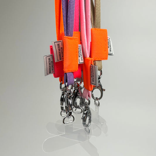Phone Chain - Flieder / Neon Orange