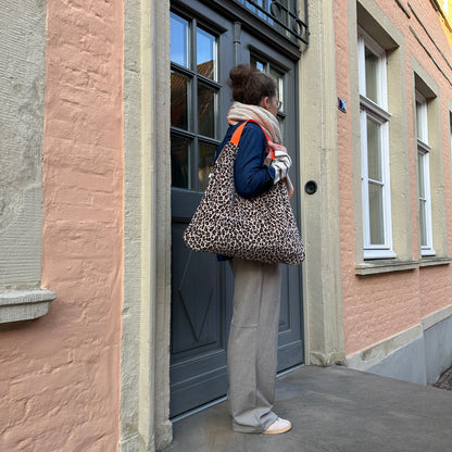 Shopper Nicky Velours - Leo