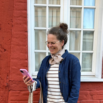 Skinny Scarf - Feinstrick