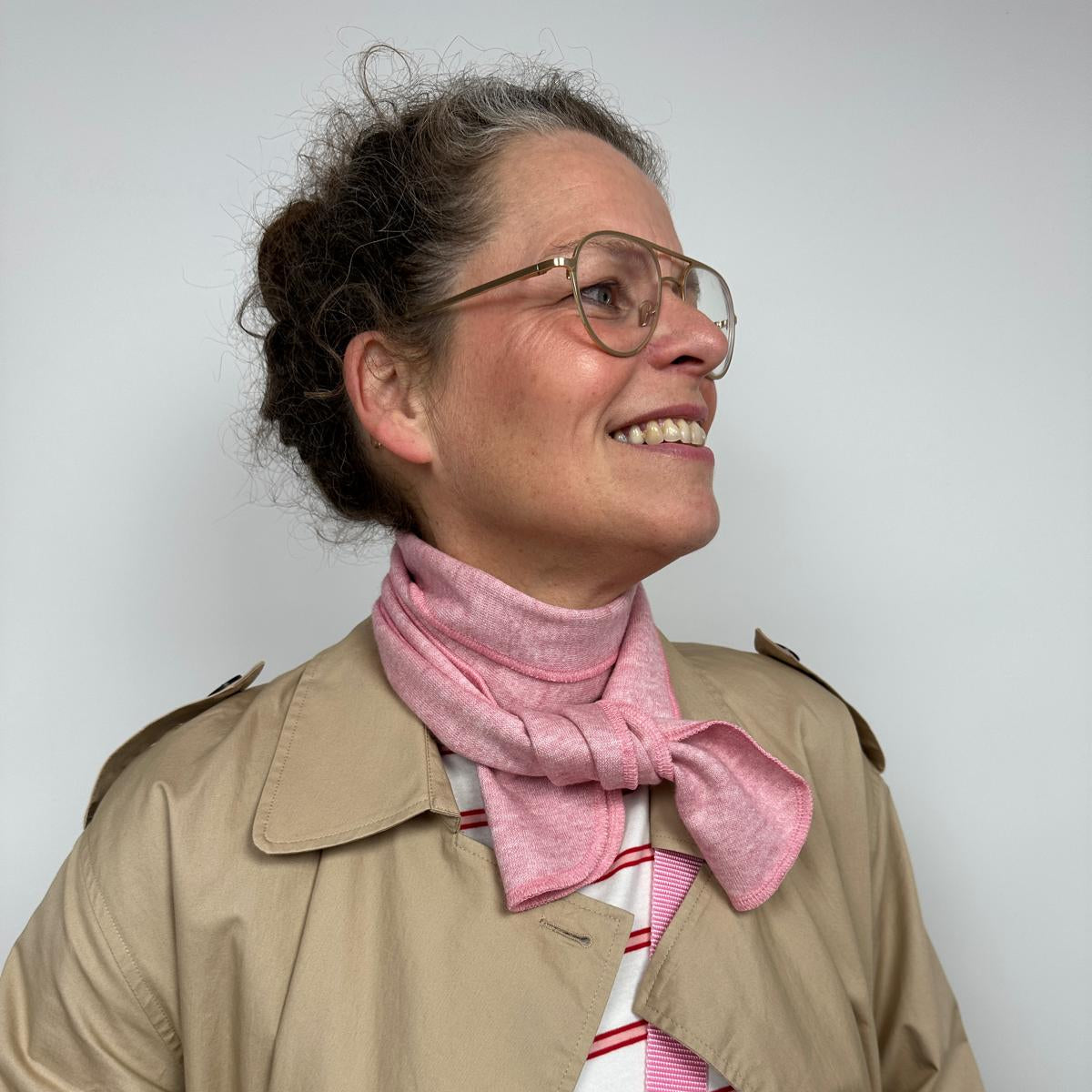 Skinny Scarf - Feinstrick