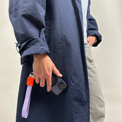Phone Strap - Flieder / Neon Orange