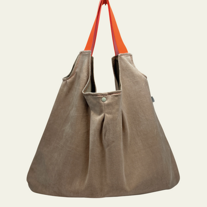Shopper Nicky Velours - Sand