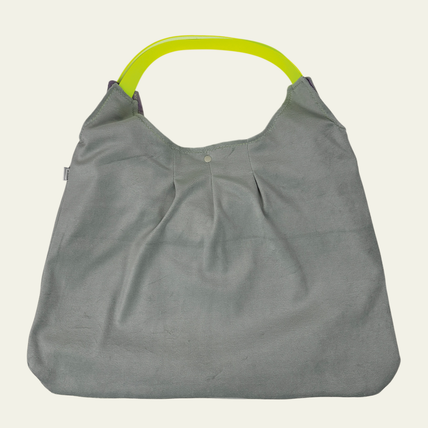 Shopper Nicky Velours - Seegras