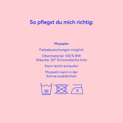 Tuch Musselin - Flieder